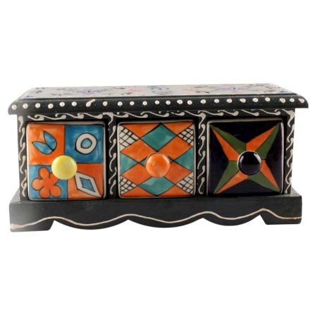 Spice Box-1426 Masala Rack Container Gift Item